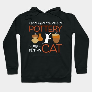 Pottery Collectors Who Love Cats Hoodie